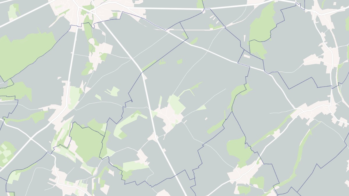 Aperçu cartographique de Beauvoir, centré sur la commune