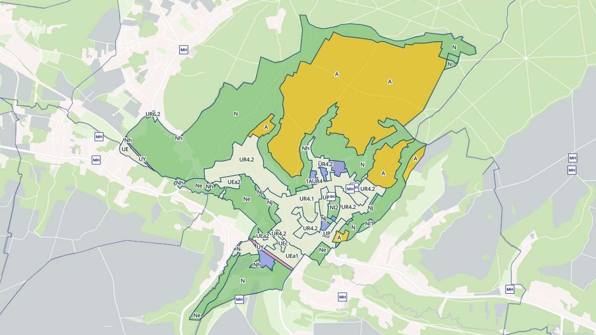 Aperçu cartographique de Béthisy-Saint-Pierre, centré sur la commune
