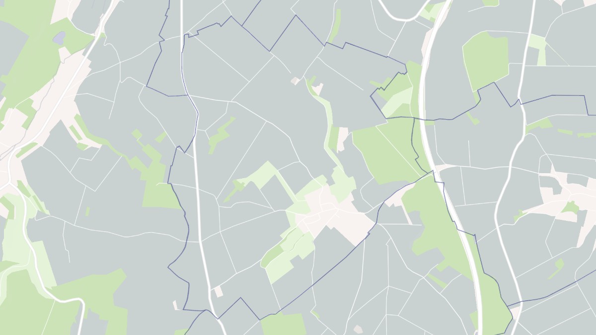 Aperçu cartographique de Blancfossé, centré sur la commune
