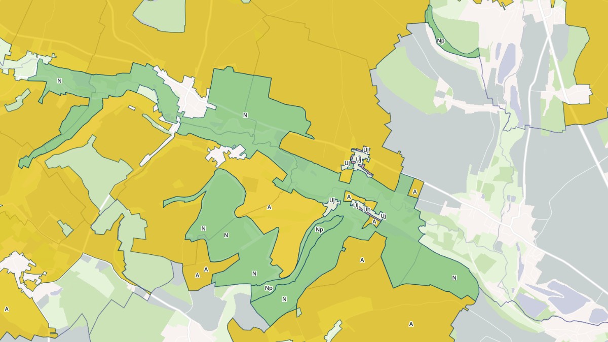 Aperçu cartographique de Bonnières, centré sur la commune