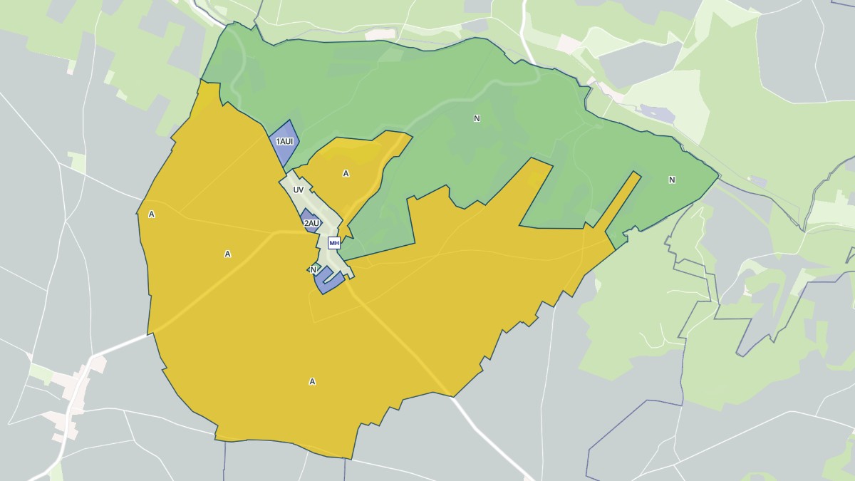 Aperçu cartographique de Boullarre, centré sur la commune
