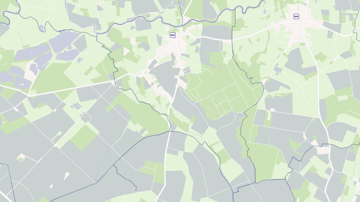 Aperçu cartographique de Brétigny, centré sur la commune