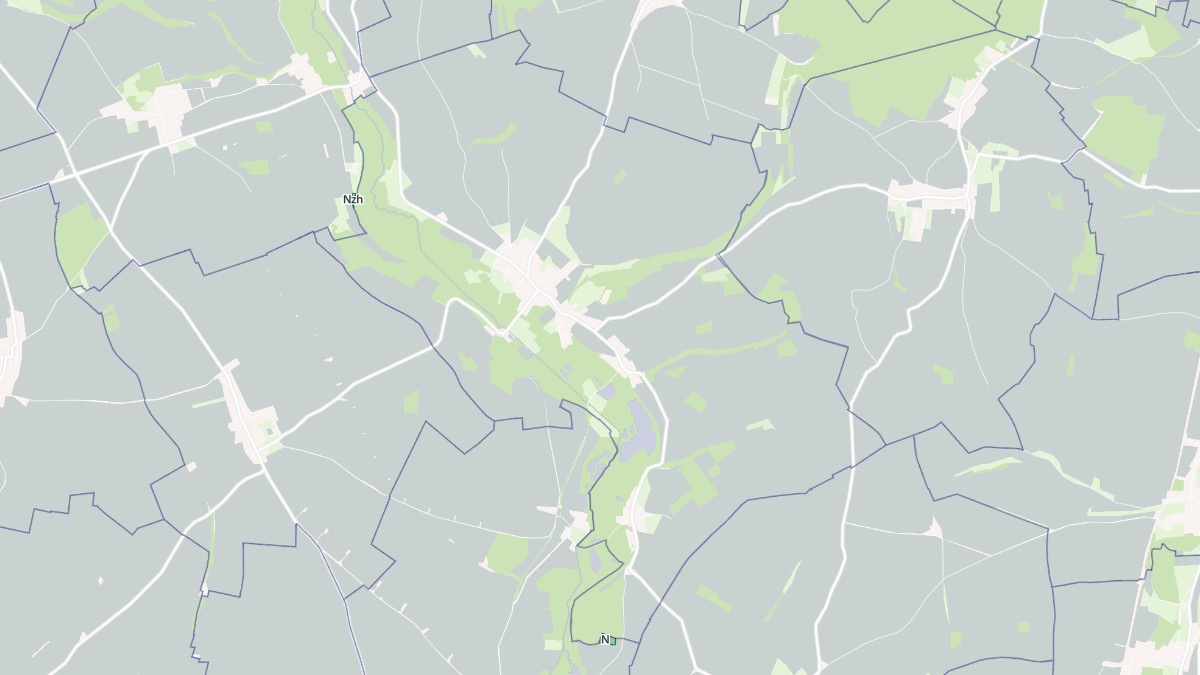 Aperçu cartographique de Bulles, centré sur la commune