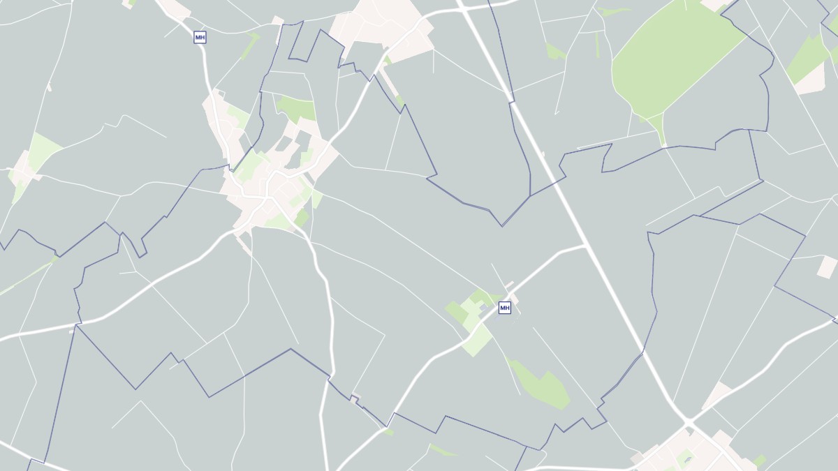 Aperçu cartographique de Campremy, centré sur la commune