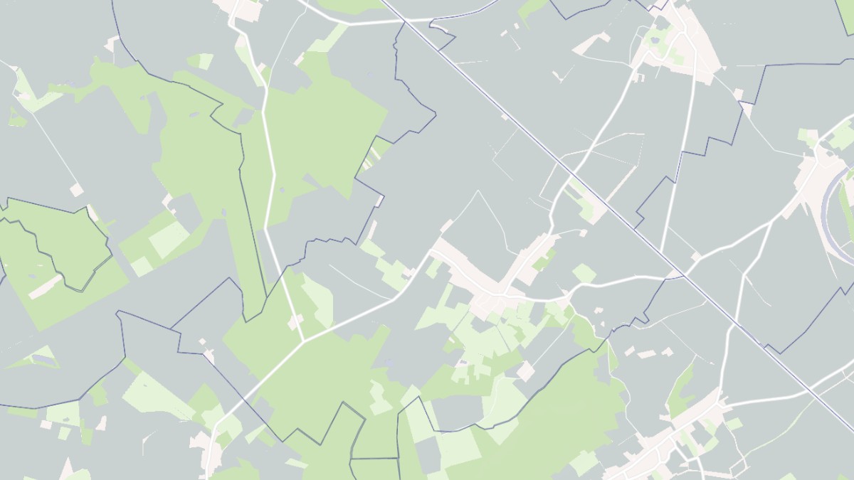 Aperçu cartographique de Candor, centré sur la commune