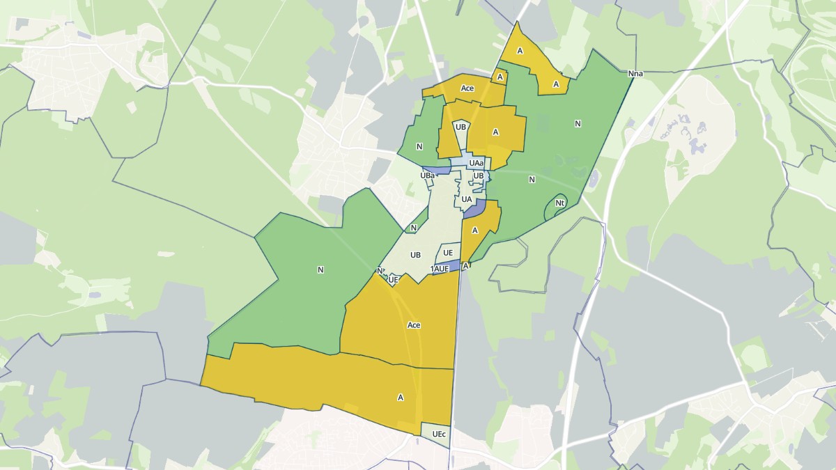 Aperçu cartographique de La Chapelle-en-Serval, centré sur la commune