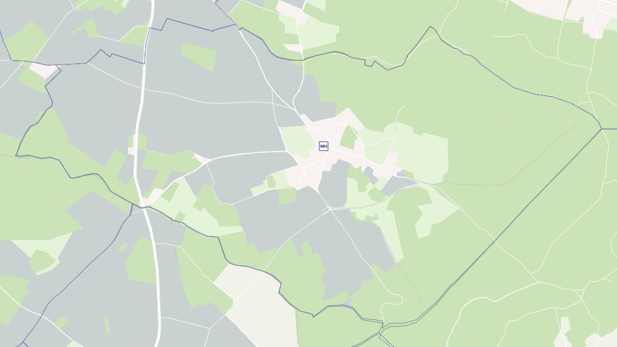 Aperçu cartographique de Chavençon, centré sur la commune