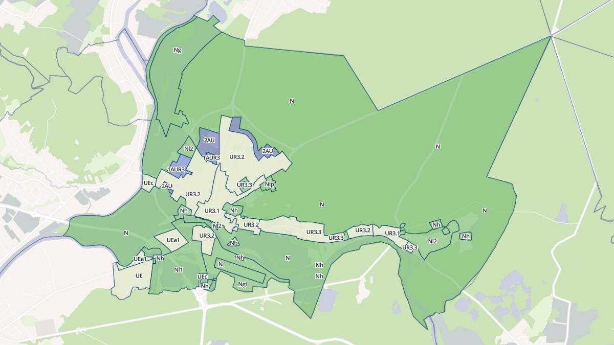 Aperçu cartographique de Choisy-au-Bac, centré sur la commune