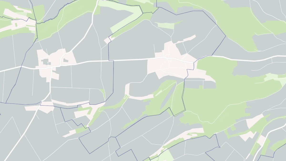 Aperçu cartographique de Choqueuse-les-Bénards, centré sur la commune