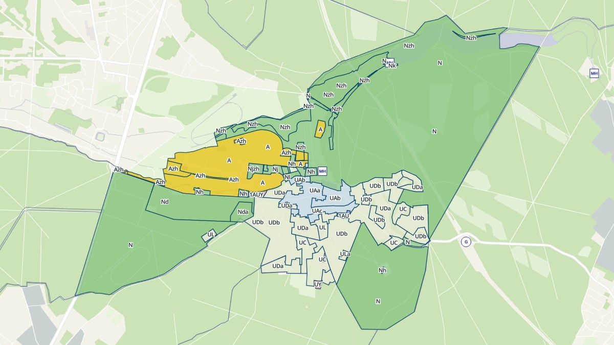 Aperçu cartographique de Coye-la-Forêt, centré sur la commune