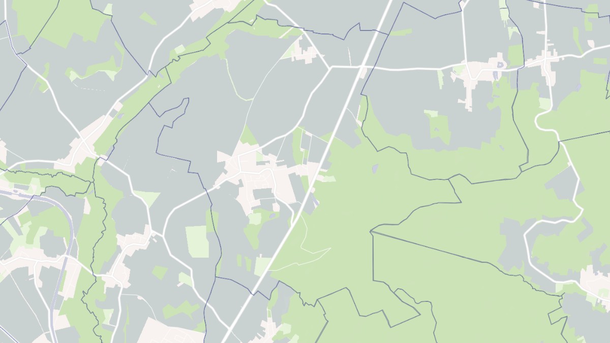 Aperçu cartographique de Crisolles, centré sur la commune