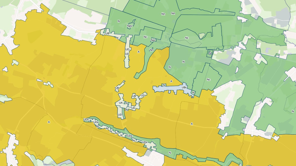 Aperçu cartographique de Cuigy-en-Bray, centré sur la commune