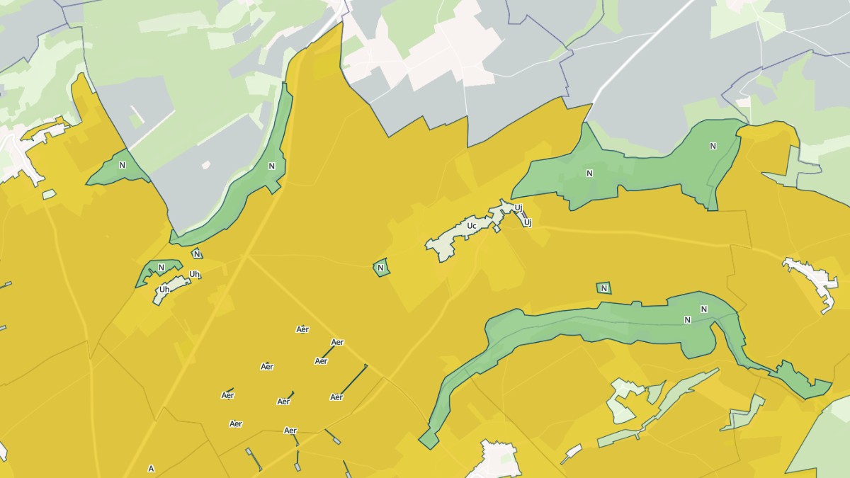 Aperçu cartographique de Dargies, centré sur la commune