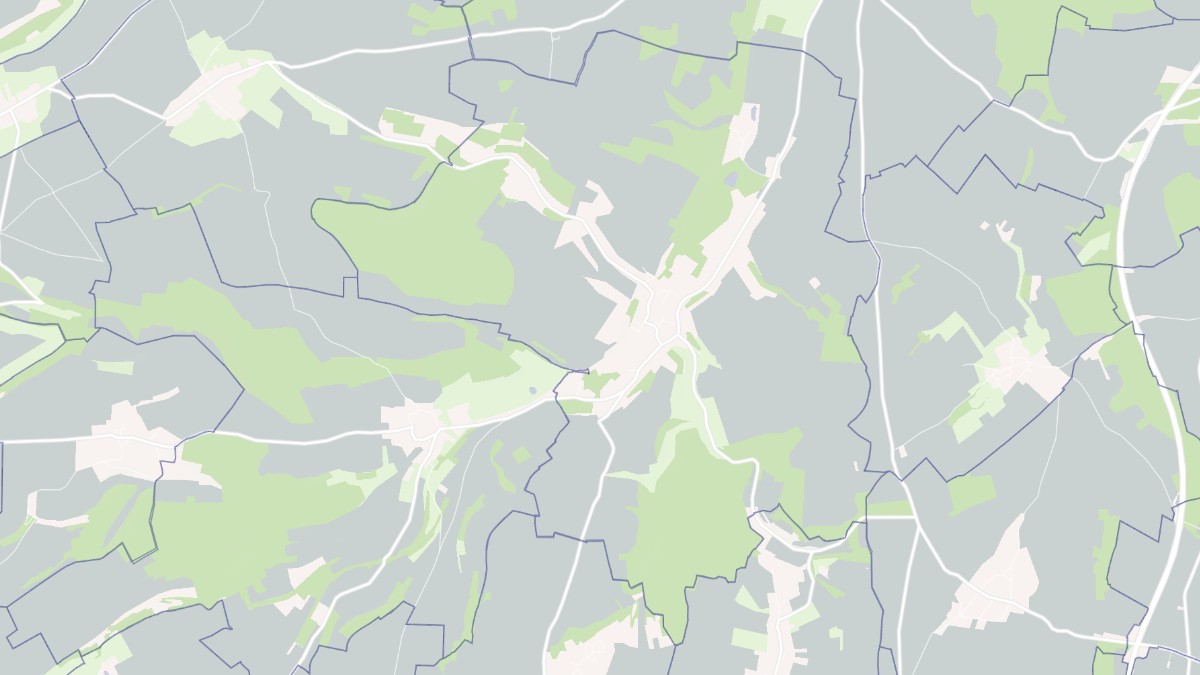 Aperçu cartographique de Fontaine-Bonneleau, centré sur la commune