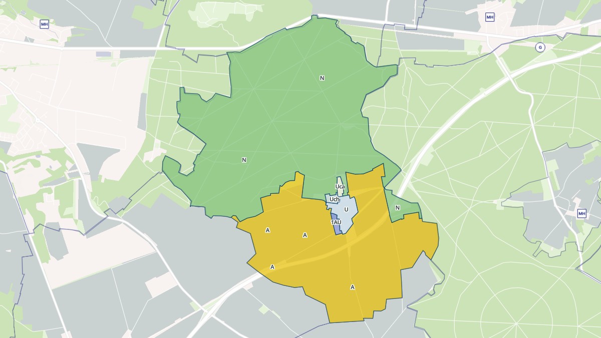Aperçu cartographique de Gondreville, centré sur la commune