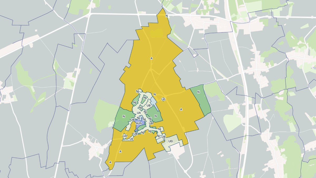 Aperçu cartographique de Grandfresnoy, centré sur la commune