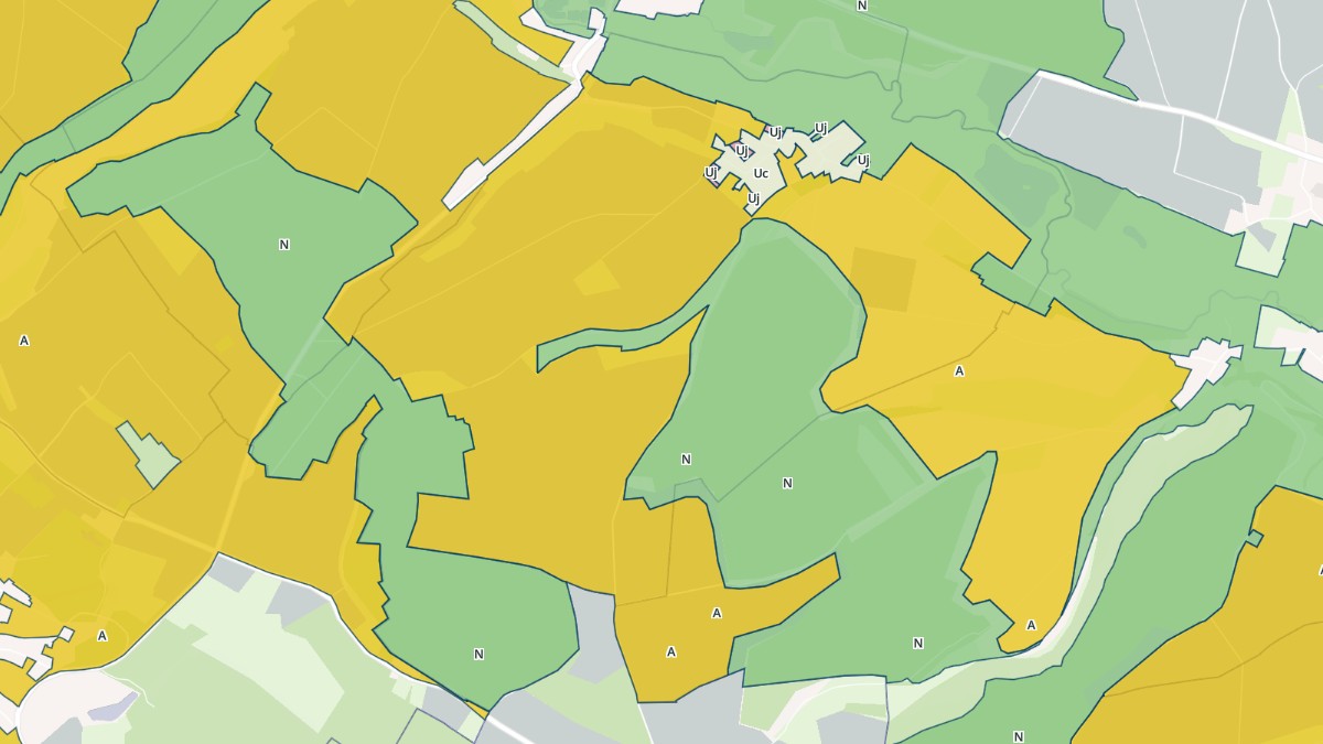 Aperçu cartographique de Haucourt, centré sur la commune