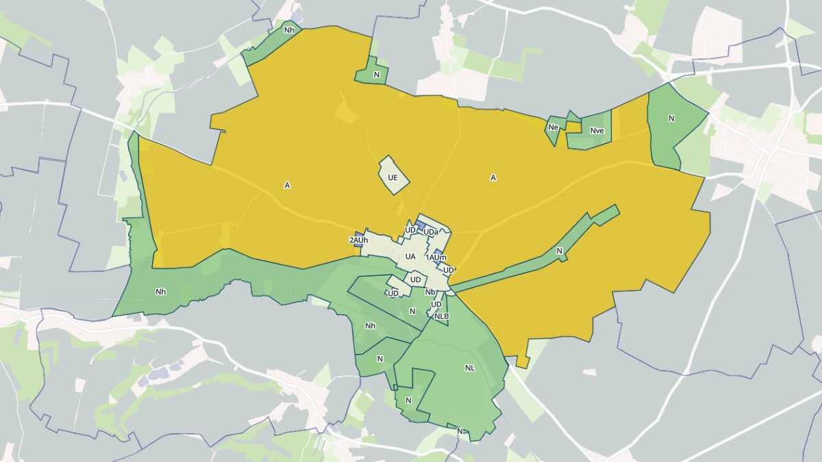 Aperçu cartographique de Ivry-le-Temple, centré sur la commune