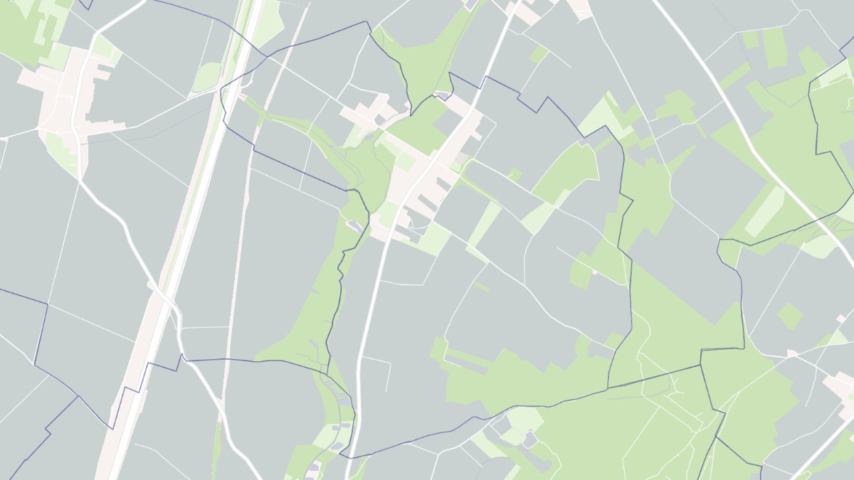 Aperçu cartographique de Laberlière, centré sur la commune
