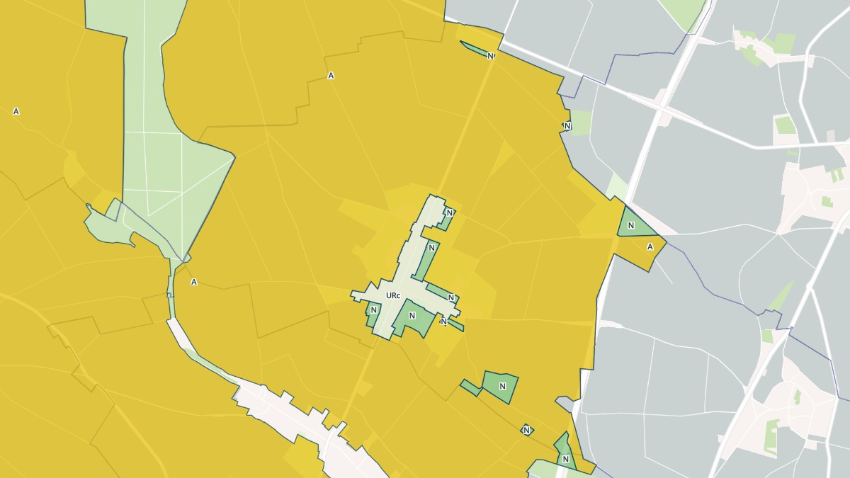 Aperçu cartographique de Lachaussée-du-Bois-d'Écu, centré sur la commune