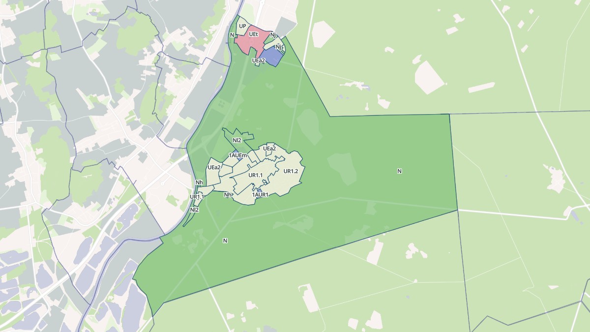 Aperçu cartographique de Lacroix-Saint-Ouen, centré sur la commune