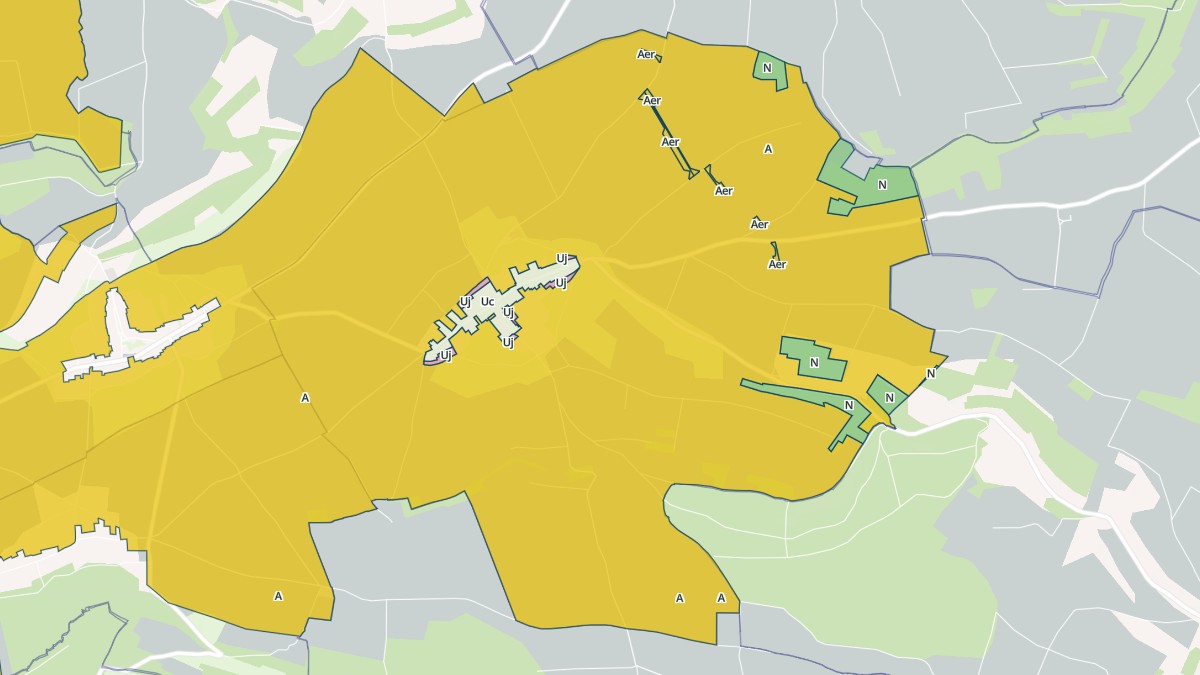 Aperçu cartographique de Lavacquerie, centré sur la commune