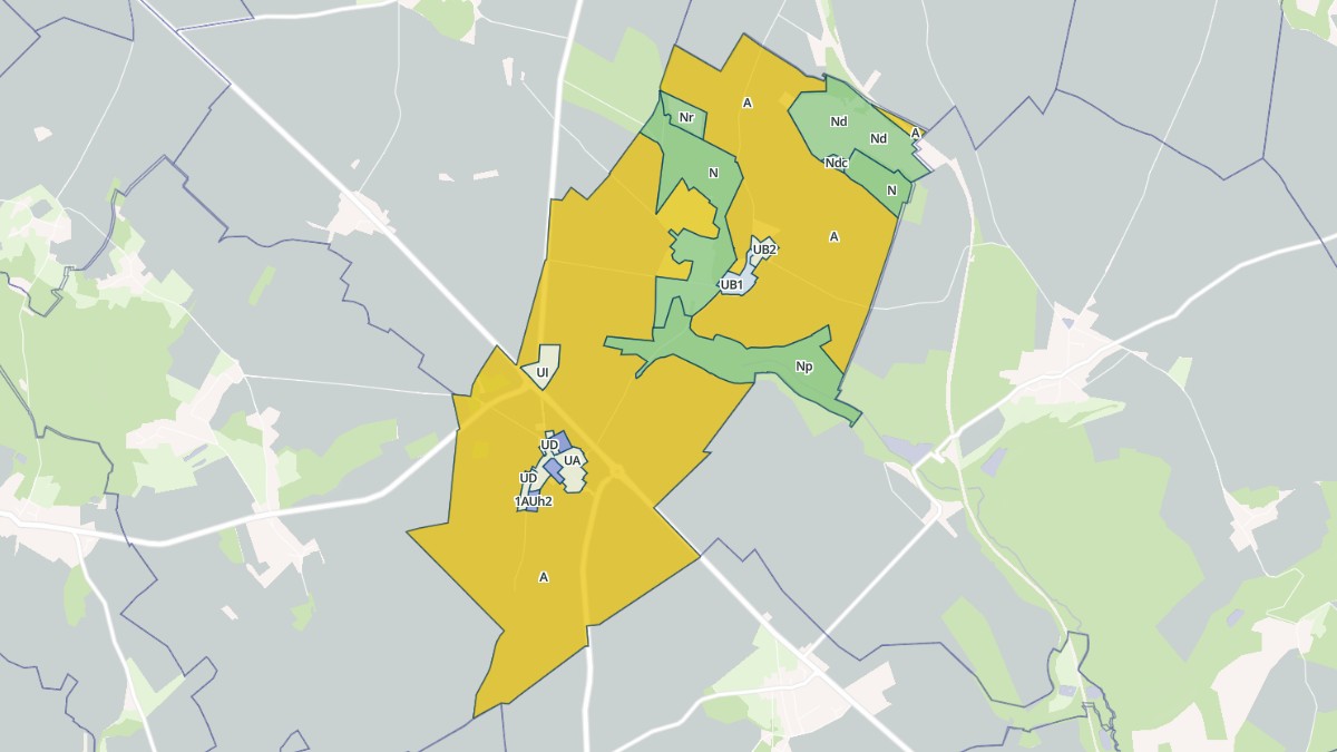 Aperçu cartographique de Lierville, centré sur la commune