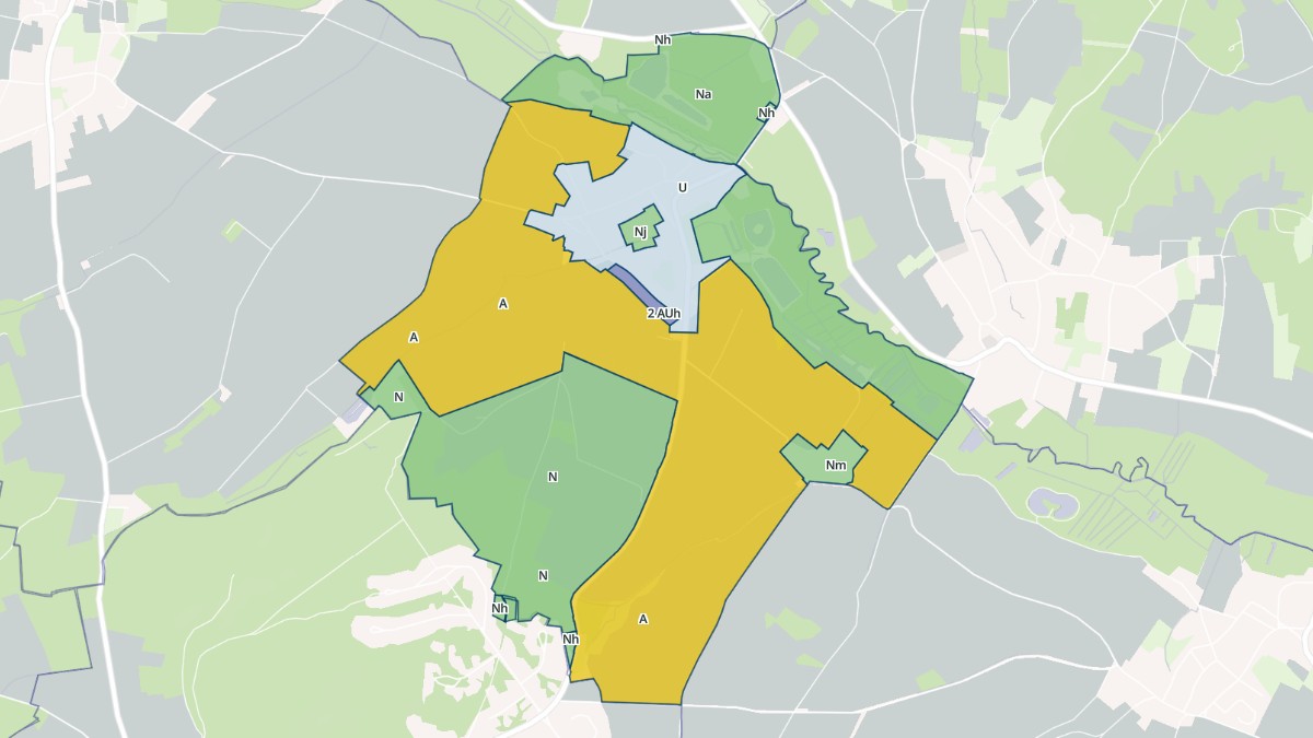 Aperçu cartographique de Marest-sur-Matz, centré sur la commune