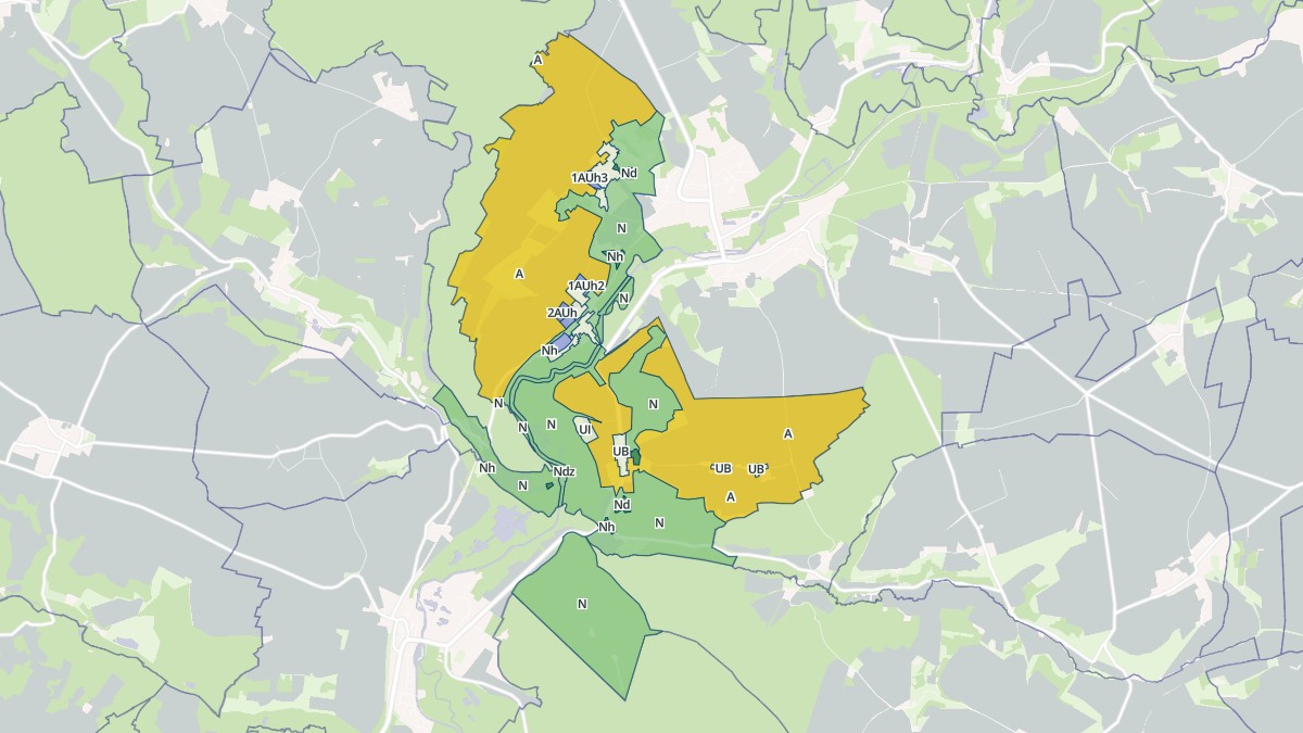 Aperçu cartographique de Marolles, centré sur la commune