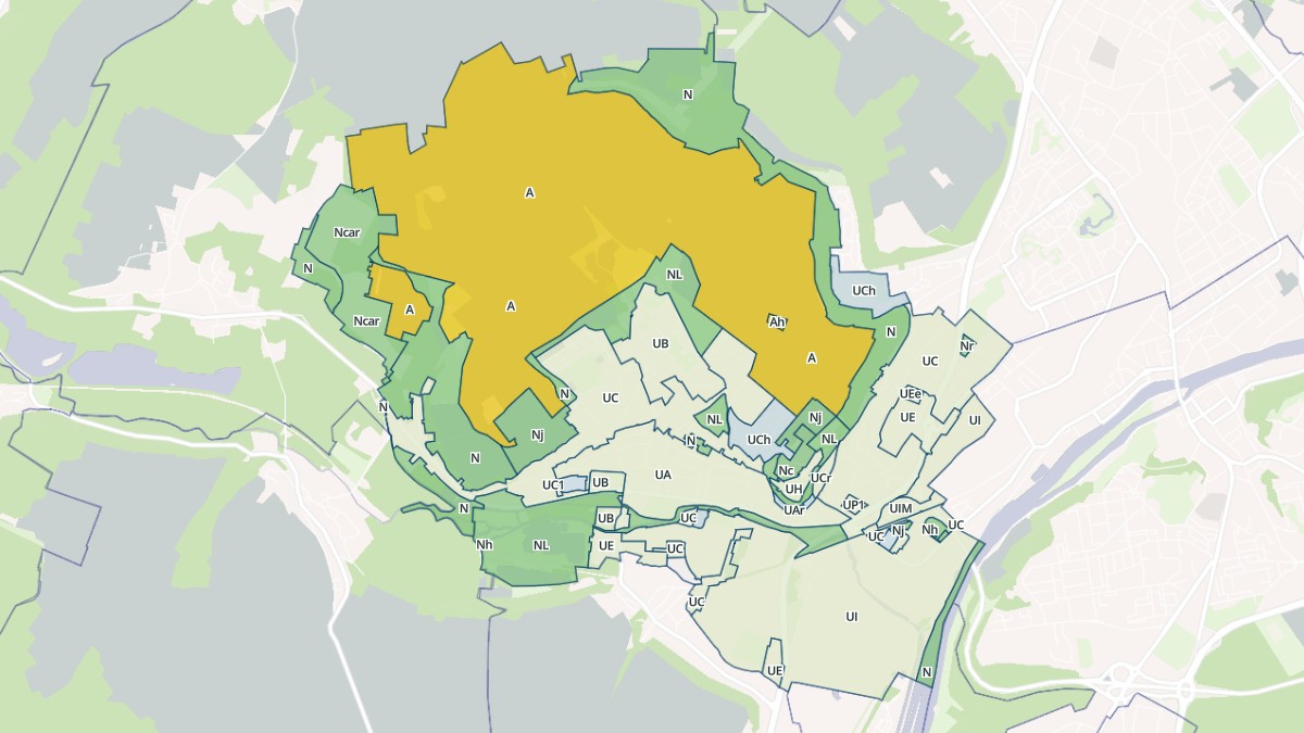 Aperçu cartographique de Montataire, centré sur la commune