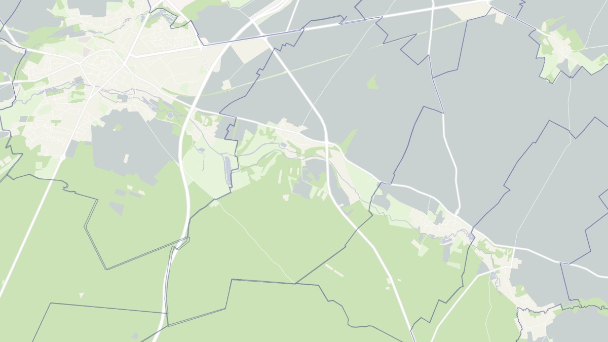 Aperçu cartographique de Mont-l'Évêque, centré sur la commune