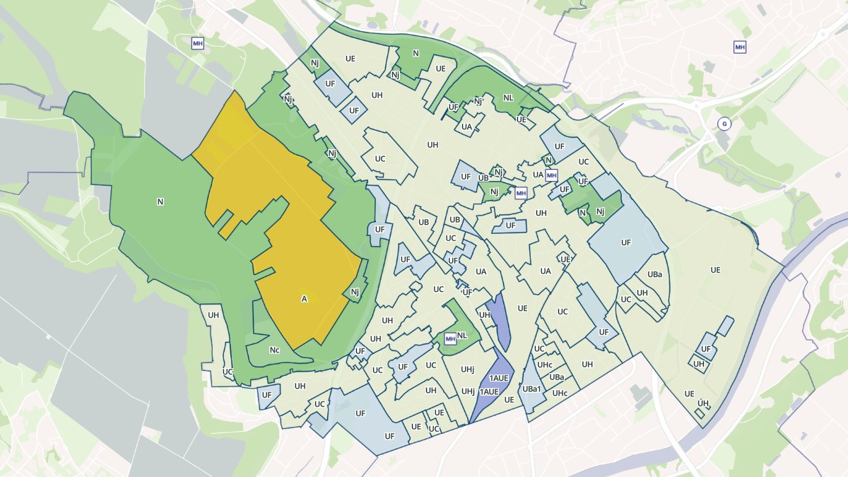 Aperçu cartographique de Nogent-sur-Oise, centré sur la commune