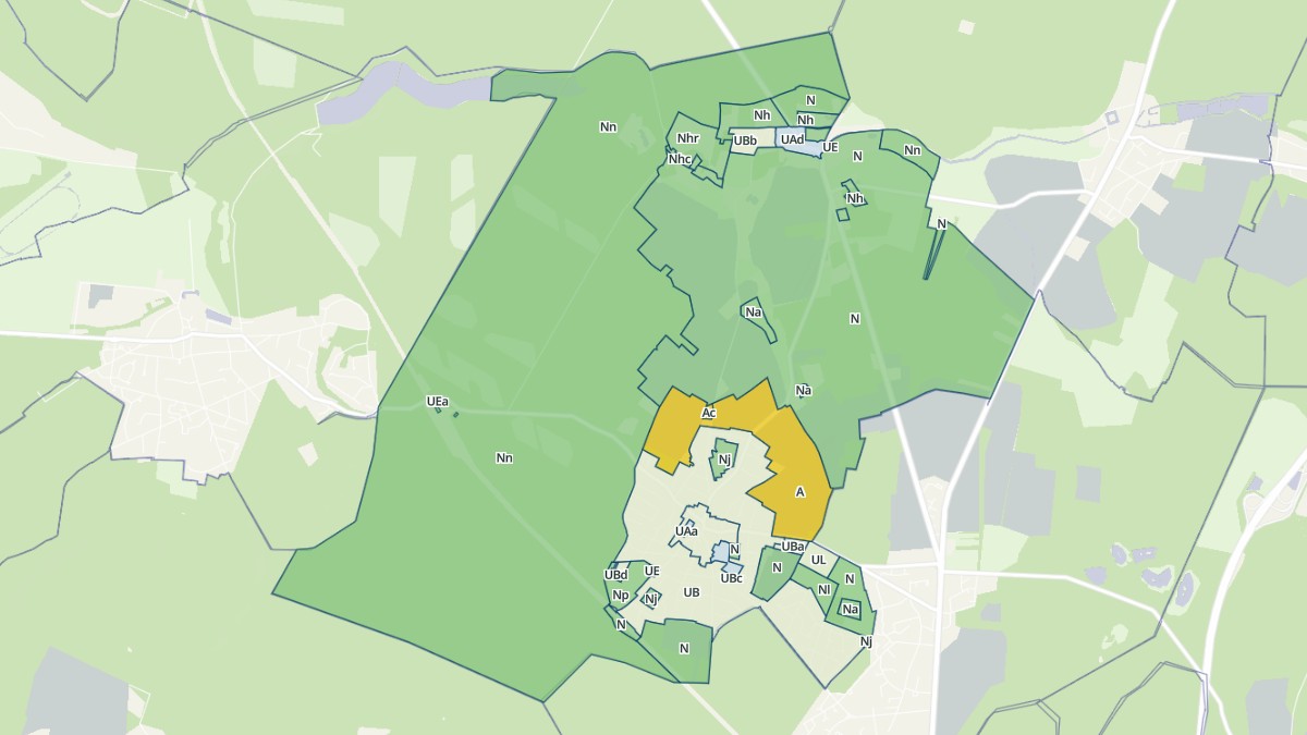 Aperçu cartographique de Orry-la-Ville, centré sur la commune