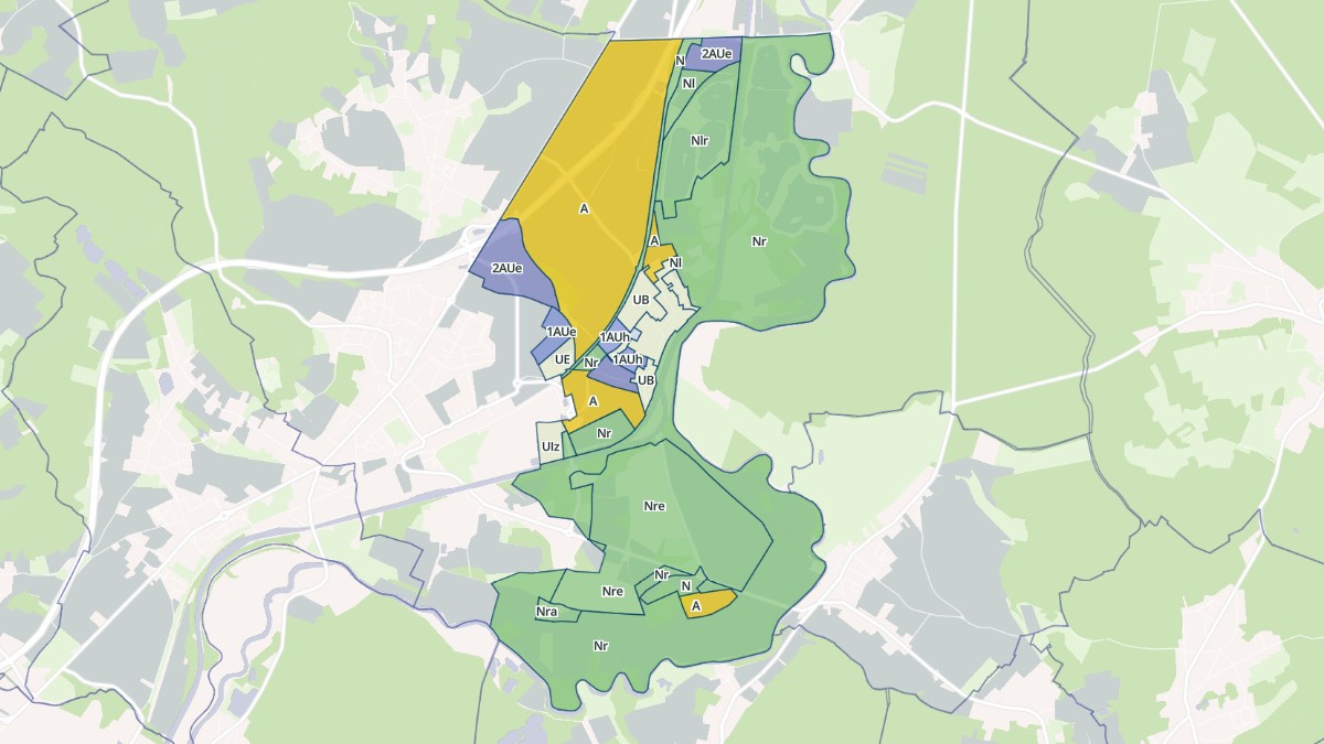 Aperçu cartographique de Pimprez, centré sur la commune