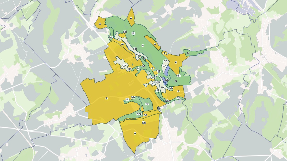 Aperçu cartographique de Ponchon, centré sur la commune