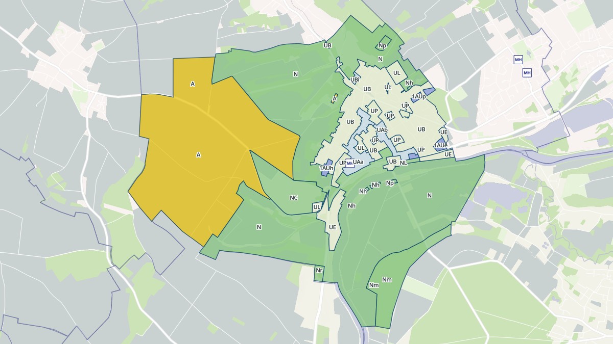 Aperçu cartographique de Précy-sur-Oise, centré sur la commune