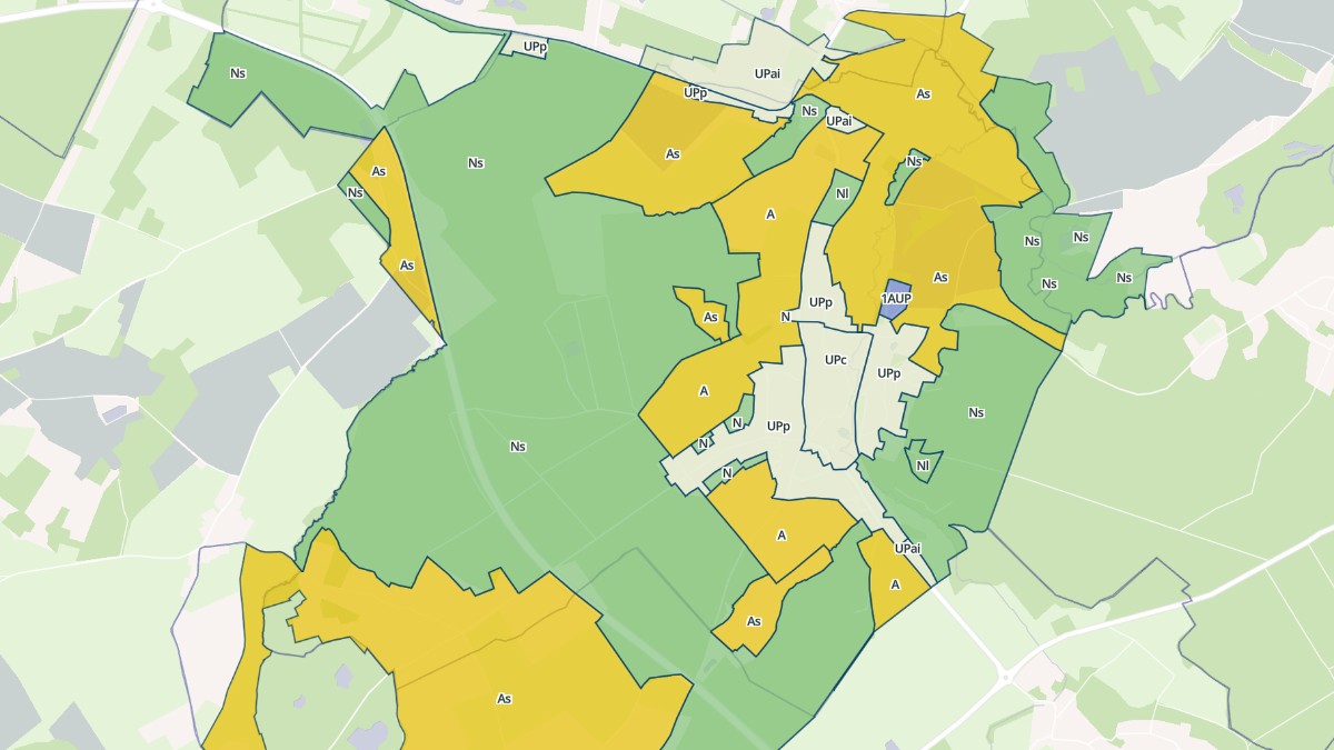 Aperçu cartographique de Rainvillers, centré sur la commune