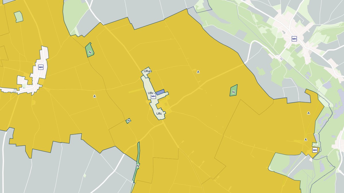Aperçu cartographique de Rémérangles, centré sur la commune
