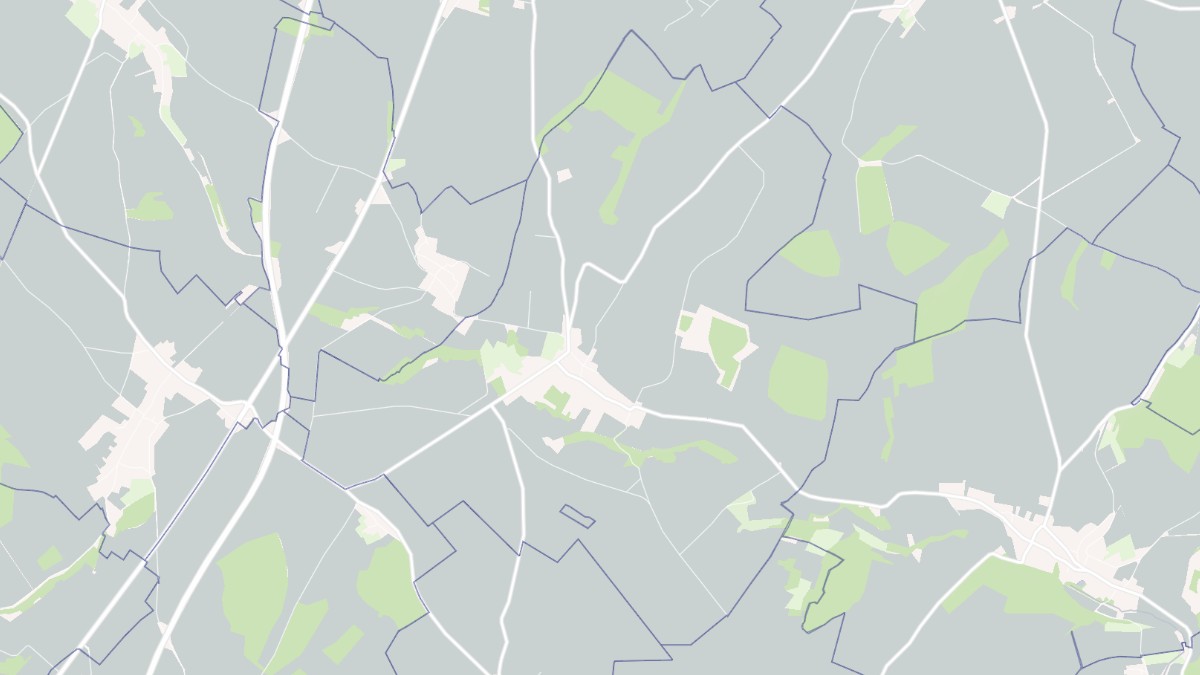 Aperçu cartographique de Reuil-sur-Brêche, centré sur la commune