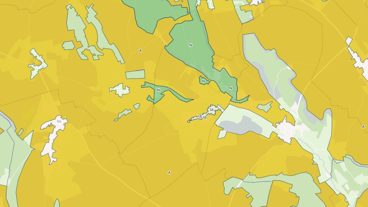 Aperçu cartographique de Saint-Deniscourt, centré sur la commune