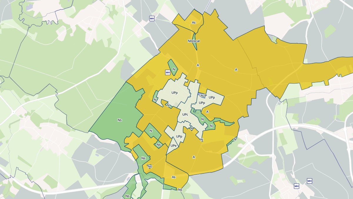 Aperçu cartographique de Saint-Martin-le-Nœud, centré sur la commune