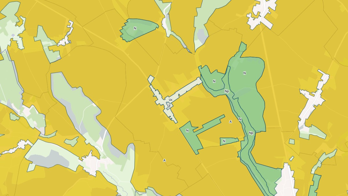 Aperçu cartographique de Saint-Maur, centré sur la commune