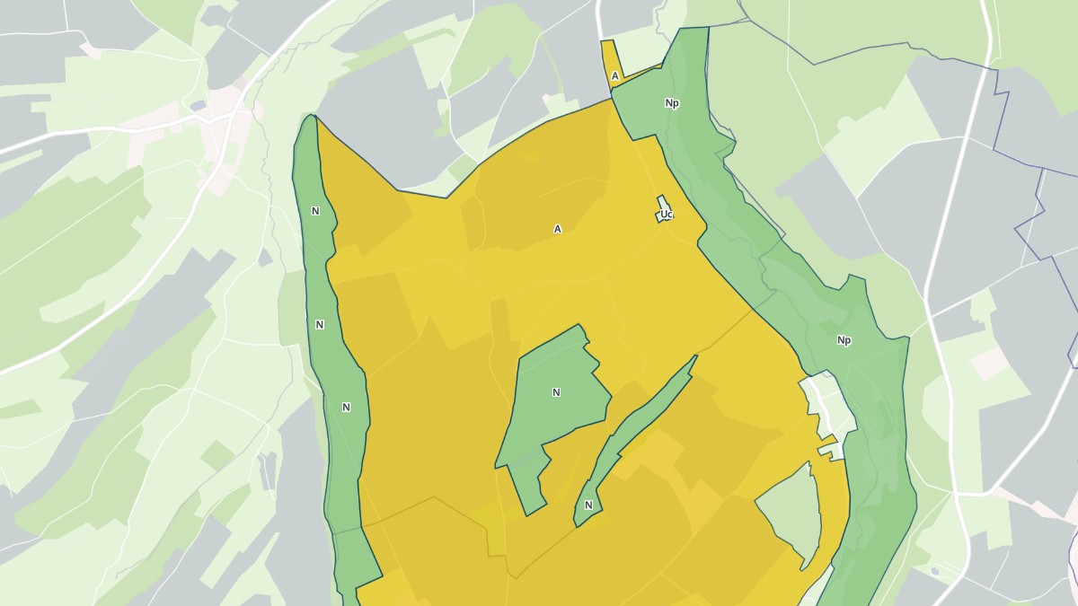 Aperçu cartographique de Saint-Valery, centré sur la commune