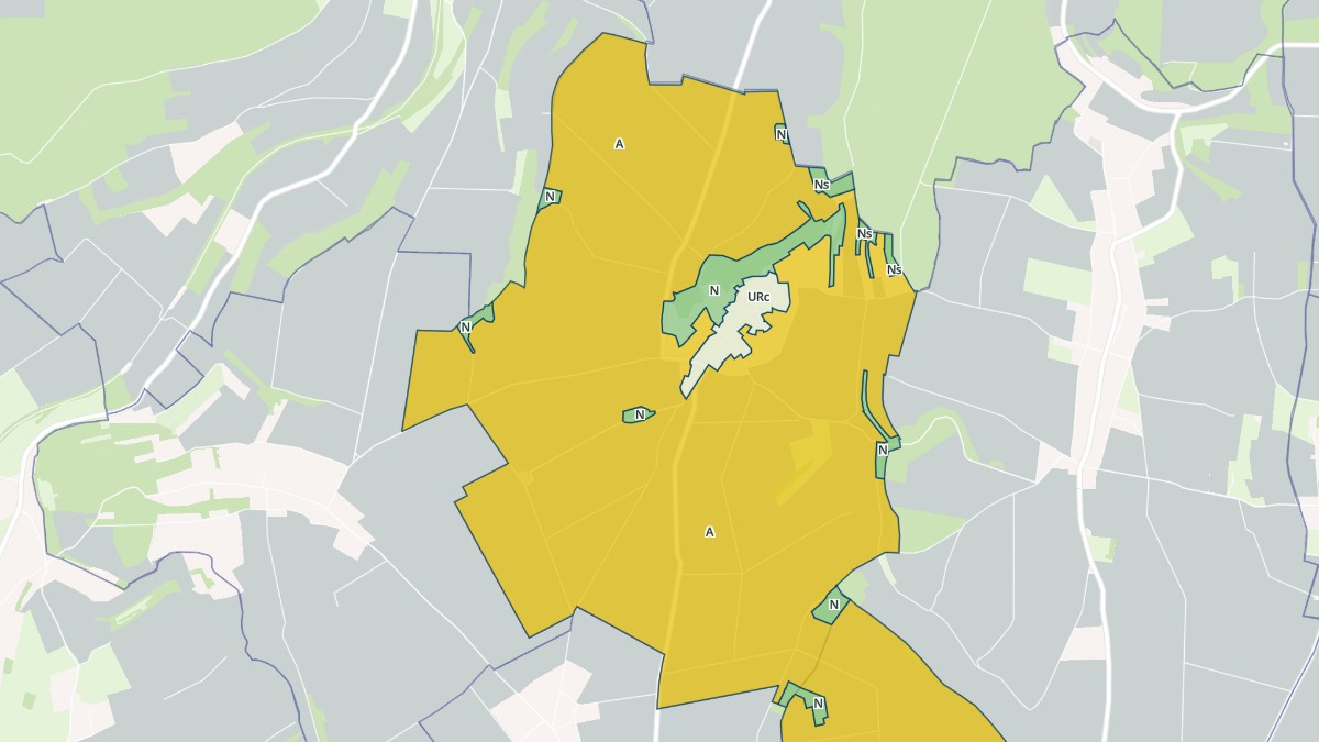 Aperçu cartographique de Le Saulchoy, centré sur la commune