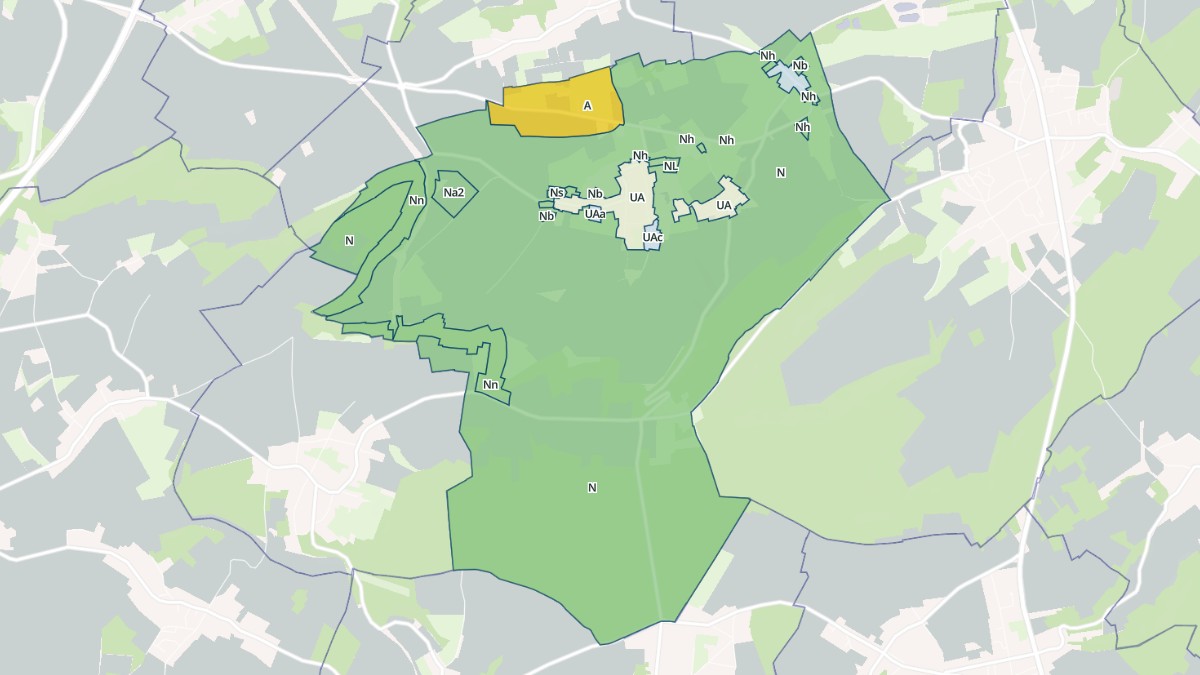 Aperçu cartographique de Silly-Tillard, centré sur la commune