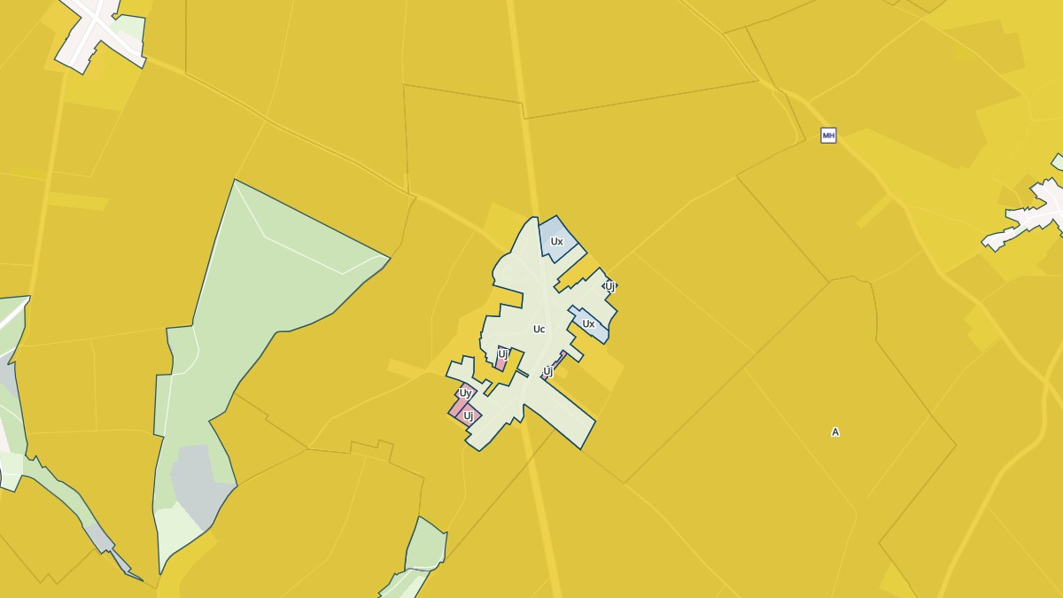 Aperçu cartographique de Thieuloy-Saint-Antoine, centré sur la commune