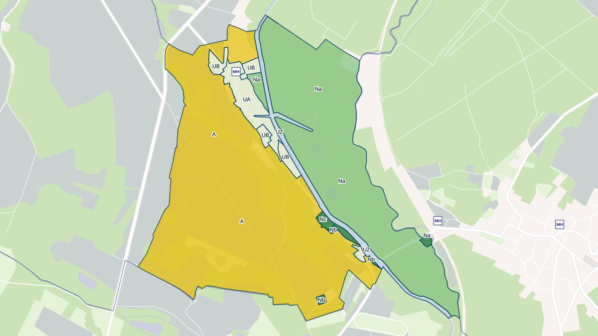 Aperçu cartographique de Varinfroy, centré sur la commune