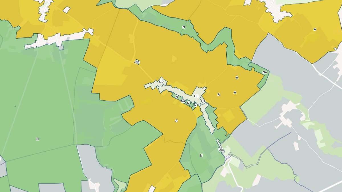 Aperçu cartographique de Le Vauroux, centré sur la commune