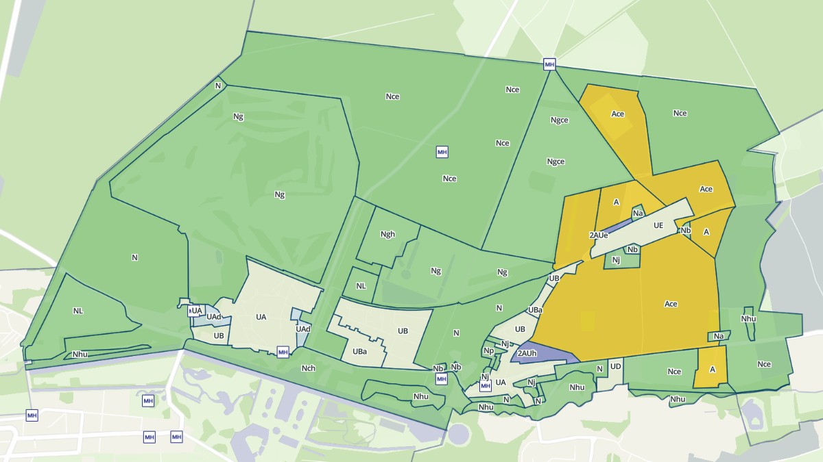 Aperçu cartographique de Vineuil-Saint-Firmin, centré sur la commune