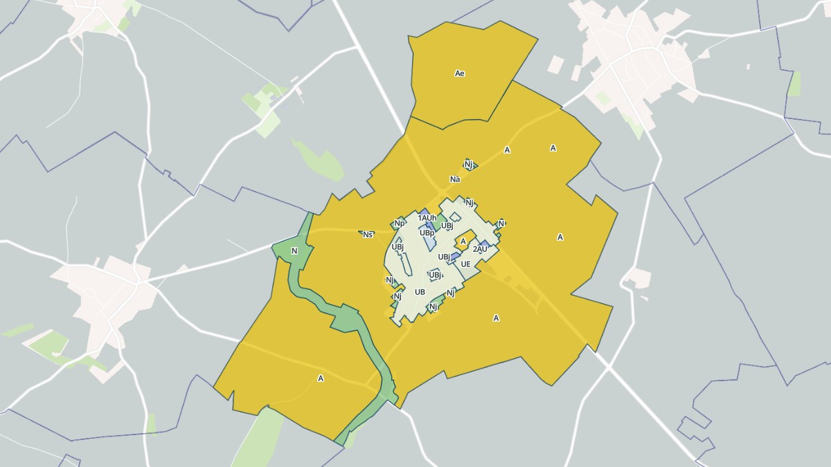 Aperçu cartographique de Wavignies, centré sur la commune